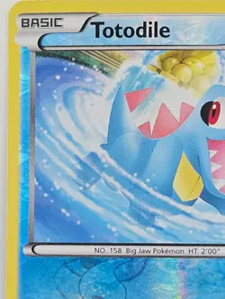 Pokemon - Phantom Forces: Totodile (Reverse Holo) 15/119 - LP - Image 3