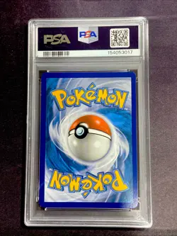 2019 POKEMON SUN & MOON HIDDEN FATES 62 MISTY'S DETERMINATION REVERSE HOLO PSA 8 - Image 2
