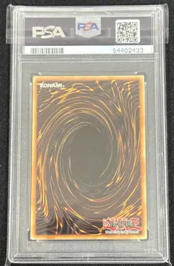 YUGIOH PSA 10 Red-Eyes Flare Metal DRAGON LDS1-EN015 UR BLUE 1st Ed - Image 2