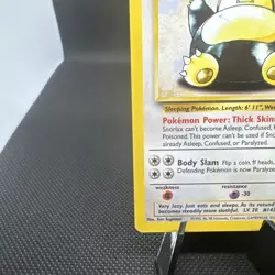Snorlax 27/64 Jungle 1st Edition Rare Pokemon Card - Image 4
