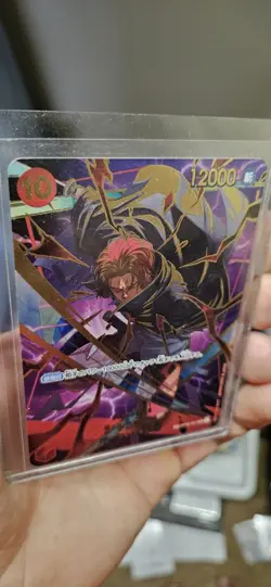 Shanks SP Parallel OP06-007 PRB-02 THE BEST vol.2 One Piece Card Game NM - Image 2