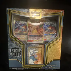 The Pokemon Company Int'l League Battle Deck Reshiram & Charizard-GX 60 Cards - Image 1