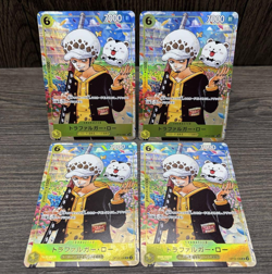 4 Pieces One Piece Card Game ~ Trafalgar Law ~ OP12-106 NM - Image 1