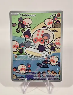 Clobbopus 207/191 SV: Surging Sparks Holo Full Art IR Pokemon Card - NM - Image 1