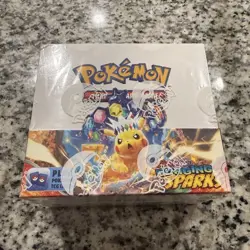 Pokemon Scarlet & Violet Surging Sparks Booster Box English Over 250 Cards - Image 1