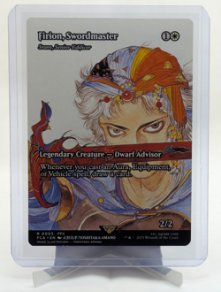 Magic The Gathering Firion, Swordmaster R 0003 Rare Foil Extended Art EN - Image 1