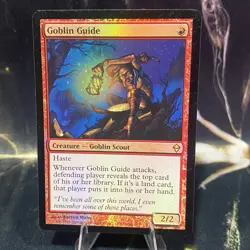 Magic the Gathering - Goblin Guide (FOIL) - Zendikar - Rare - 126 - LP - Image 1