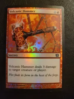 Volcanic Hammer FOIL Eighth 8th Edition - 226 | MTG Magic Red Common PLAYED - Image 1