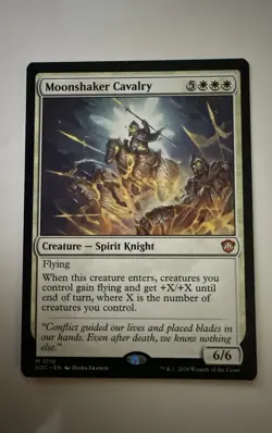 Moonshaker Cavalry Commander: Secrets of Strixhaven Regular - Image 1