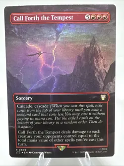 Call Forth The Tempest Lord Of The Rings 509 Foil Mtg - Image 1