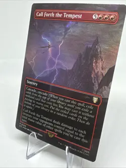 Call Forth The Tempest Lord Of The Rings 509 Foil Mtg - Image 3