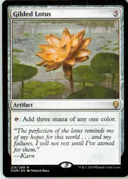 Gilded Lotus 215 Rare Dominaria Near Mint - Image 2
