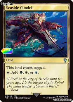Seaside Citadel (Surge Foil) EN [FIC - 420] - NM TCG MTG - Image 1