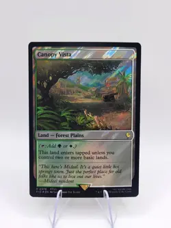 Canopy Vista (Surge Foil) Commander: Final Fantasy Foil - Image 1