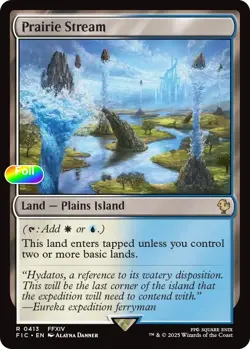 Prairie Stream (Surge Foil) 413 Commander: FINAL FANTASY NM EN - Image 1
