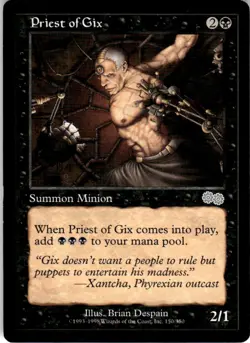 Priest of Gix U Urza's Saga 150 NM - Image 1