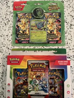 Pokemon First Partner Illustration Collection Series 1 & Ascended Heroes 2 Pack - Image 4
