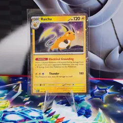 Raichu 026/165 Cosmos Holo 151 Sam's Club Exclusive Promo Pokemon TCG - Image 1
