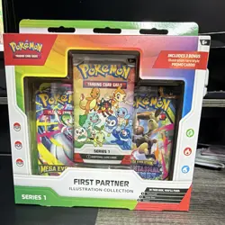 Pokemon TCG First Partner Illustration Collection Series 1 Box 2026 - Image 1