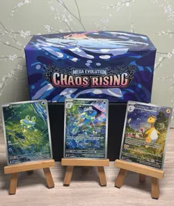 Chaos Rising Froakie Frogadier Ampharos Illustration Rare Lot (3) NM Pokemon ME - Image 1