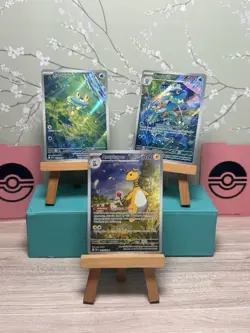 Chaos Rising Froakie Frogadier Ampharos Illustration Rare Lot (3) NM Pokemon ME - Image 3