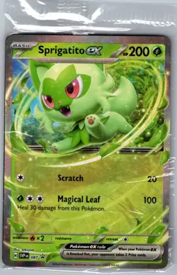Sealed - Sprigatito ex 087 SV: Scarlet & Violet Promo Cards - Pokemon Card - Image 1