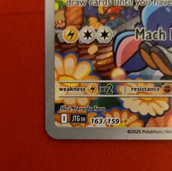 The Pokemon Company Iono's Kilowattrel 163/159 Journey Together Holo IR - Image 2