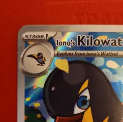 The Pokemon Company Iono's Kilowattrel 163/159 Journey Together Holo IR - Image 4