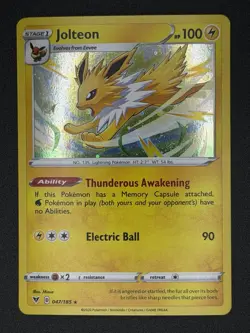 Pokemon Vivid Voltage - Jolteon Cosmos Holo 047/185 - Image 1