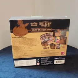 Pokemon TCG Shining Fates Elite Trainer Box Eevee English 2021 Sealed - Image 2