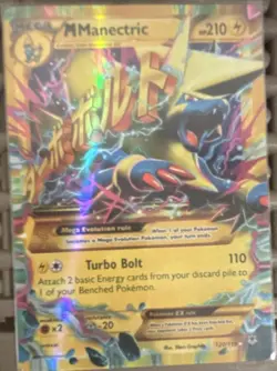 The Pokemon Company M Manectric EX 120/119 XY Phantom Forces Secret Rare Holo - Image 1