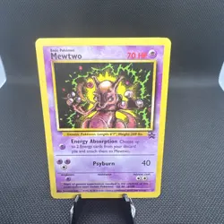 🔮 1999 Pokemon Wizards Black Star Promos Mewtwo #14 WOTC Vintage Pokemon - Image 1