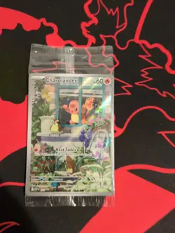 Pokemon Charmander 044 Sv: Scarlet & Violet ETB Promo Black Star Sealed - Image 1