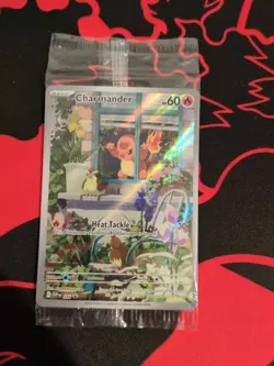 Pokemon Charmander 044 Sv: Scarlet & Violet ETB Promo Black Star Sealed - Image 3