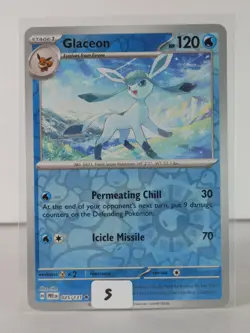 Glaceon - Prismatic Evolutions - 025/131 - Pokemon TCG - Reverse Holo - Rare - Image 2