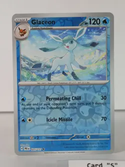 Glaceon - Prismatic Evolutions - 025/131 - Pokemon TCG - Reverse Holo - Rare - Image 3