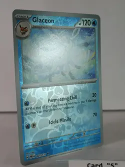 Glaceon - Prismatic Evolutions - 025/131 - Pokemon TCG - Reverse Holo - Rare - Image 4