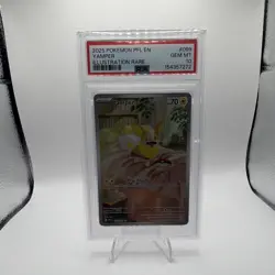 Yamper 099/094 Me02 Phantasmal Flames Illustration Rare Holo EN PSA 10 - Image 1