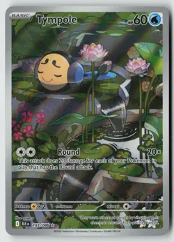 Tympole 103/086 Holo Illustration Rare Black Bolt Pokemon Near Mint - Image 1