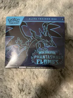 Phantasmal Flames Elite Trainer Box FACTORY SEALED - Image 1