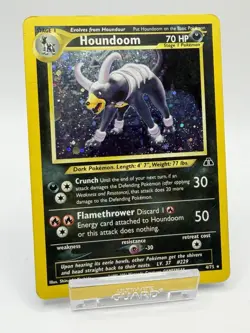 Pokemon TCG Houndoom Holo 4/75 Neo Discovery Shin-ichi Yoshida - Image 1