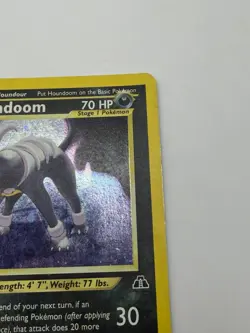 Pokemon TCG Houndoom Holo 4/75 Neo Discovery Shin-ichi Yoshida - Image 4