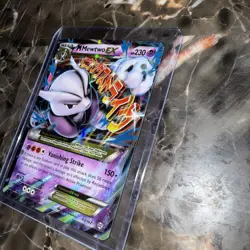 POKEMON M Mewtwo EX 63/162 Full Art Ultra Rare BREAKthrough TCG Card Descriptio - Image 3