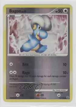 Bagon Reverse Foil Pokemon Diamond & Pearl Secret Wonders #76 2007 - Image 1