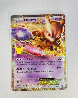 Pokemon Mewtwo EX 54/99 Celebrations Classic Collection Holo NM Mint Rare - Image 1