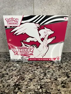 Pokemon Scarlet & Violet White Flare Elite Trainer Box Sealed - Image 1