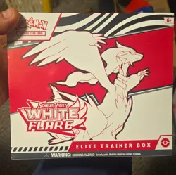 Pokemon TCG Scarlet & Violet: White Flare Elite Trainer Box English Reshiram - Image 1