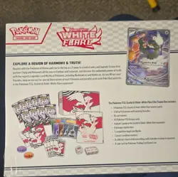 Pokemon TCG Scarlet & Violet: White Flare Elite Trainer Box English Reshiram - Image 4