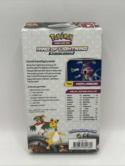 Pokemon Steam Siege Theme Deck Ring of Lightning Hoopa XY New! Sealed! - Image 2