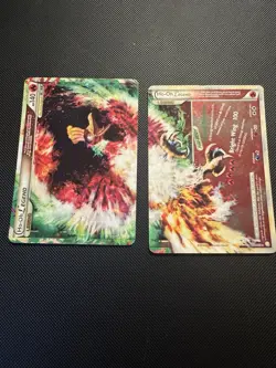 Ho-Oh Legend Set 111 112/123 Pokemon Heart Gold Soul Silver Holo - LP - Image 2